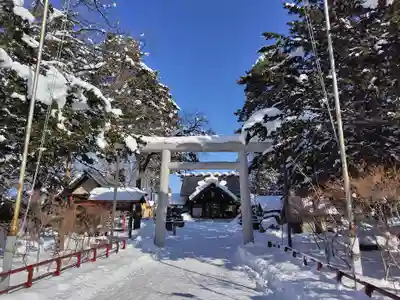 上富良野神社の鳥居