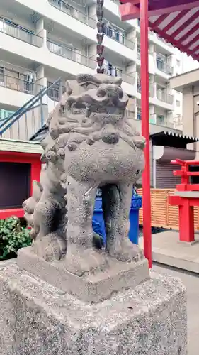 八幡神社の狛犬