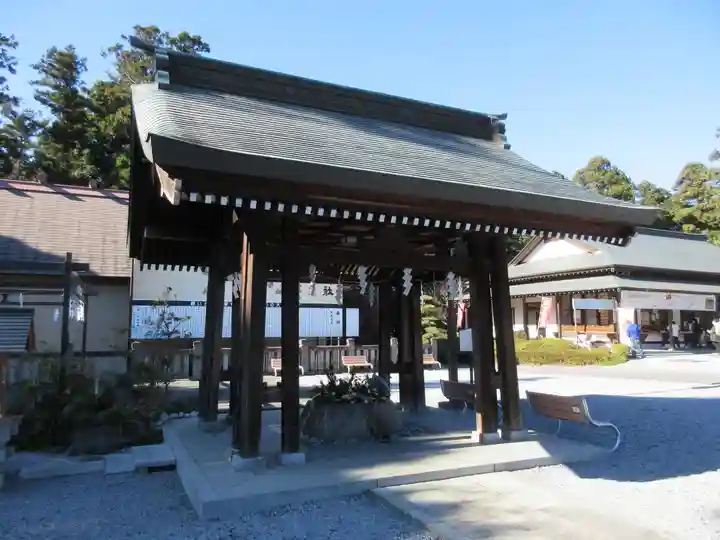 白鷺神社の手水舎