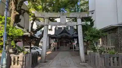 西新町天満社の鳥居