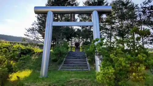 学田二区神社の鳥居