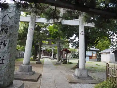 六月八幡神社の鳥居