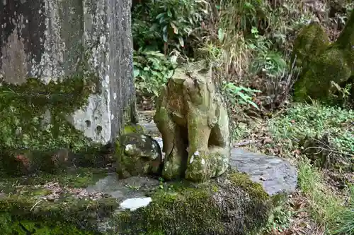 白鳥神社の狛犬