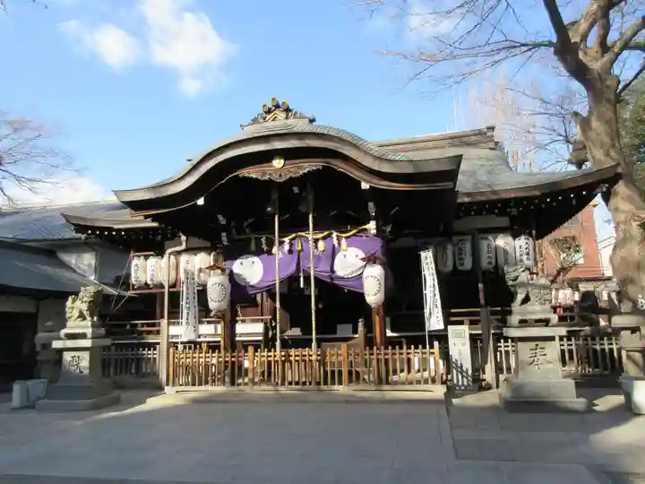 御幸森天神宮の本殿・本堂