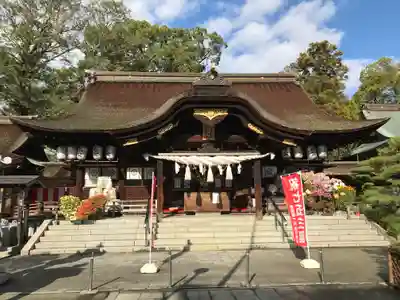 田村神社の本殿・本堂