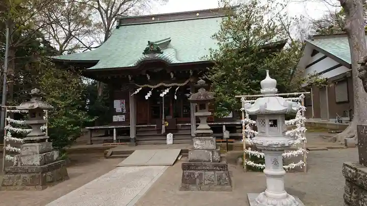 有鹿神社の本殿・本堂