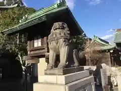 鎮西大社諏訪神社の狛犬