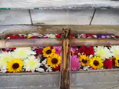 尾久八幡神社の手水