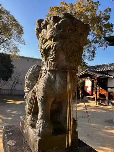 熊野神社の狛犬