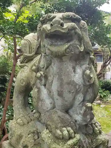 清水八幡神社の狛犬