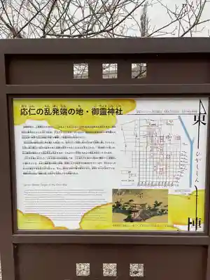 御霊神社(上御霊神社)の歴史