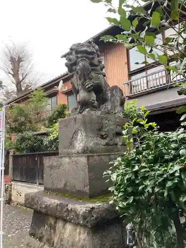 天祖神社の狛犬