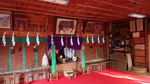 鹿角八坂神社の本殿・本堂