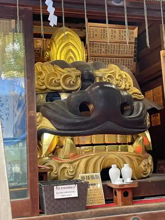 波除神社(波除稲荷神社)の狛犬