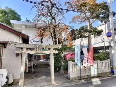 快神社の鳥居