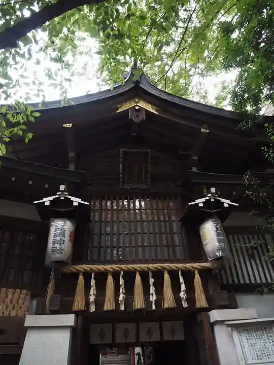 子安神社の山門・神門