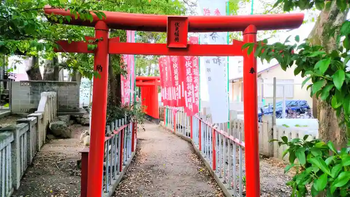 神明社(藤成神明社)の鳥居