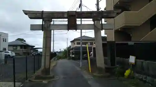 水戸愛宕神社の鳥居