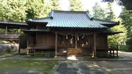 稲田神社の本殿・本堂