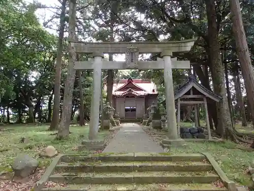 篠原神社の鳥居