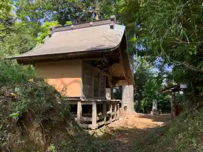 中谷神社の本殿・本堂