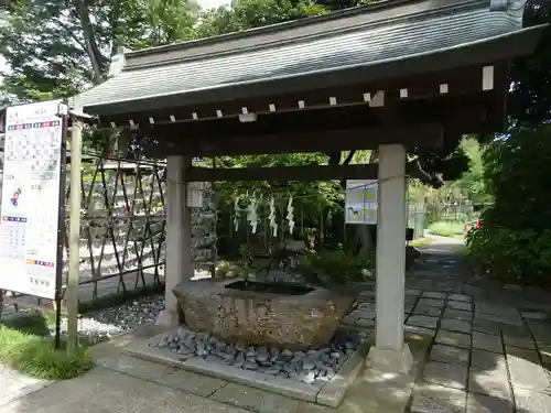 菊田神社の手水舎