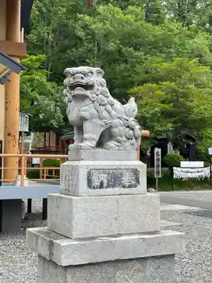 浦幌神社・乳神神社の狛犬
