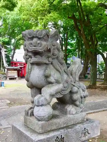 神明社（伊勢山神明社）の狛犬