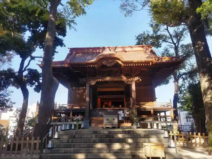 戸越八幡神社の本殿・本堂