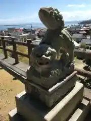 熊野神社の狛犬