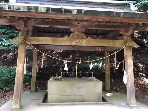 海神神社の手水舎