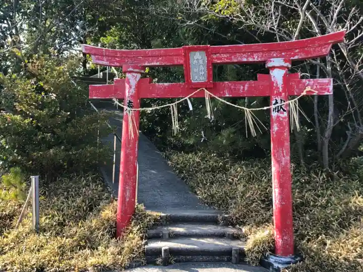 厳島神社(弁天山)の鳥居