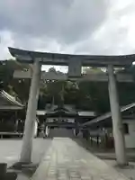 西寒多神社の鳥居
