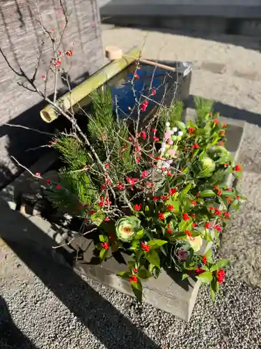 上尾御嶽神社の手水舎