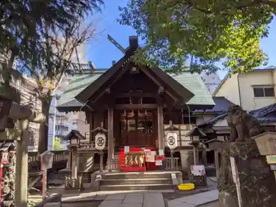 三島神社の本殿・本堂