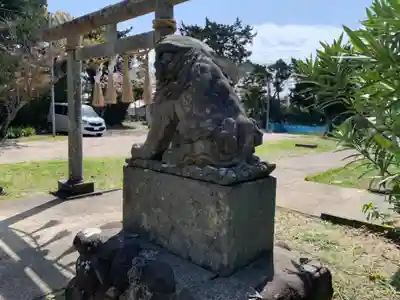 三嶋神社の狛犬