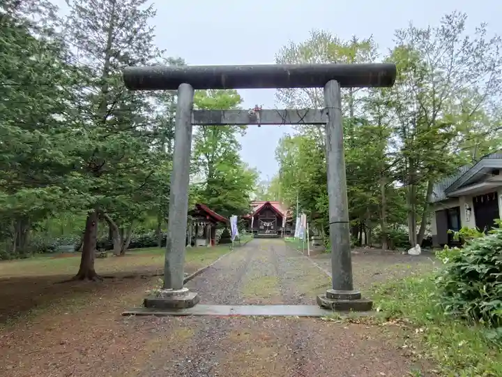 興部神社の鳥居