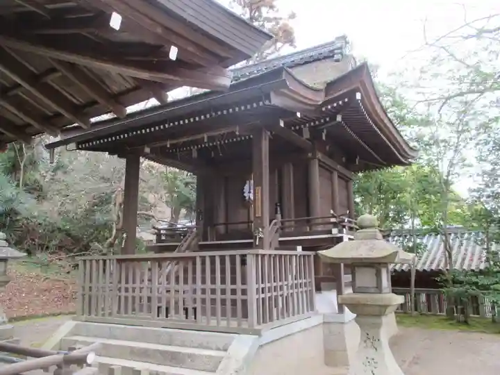 高良神社の本殿・本堂