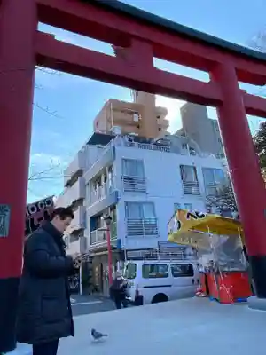 亀戸天神社の鳥居