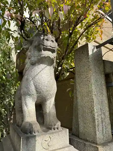 小野照崎神社の狛犬