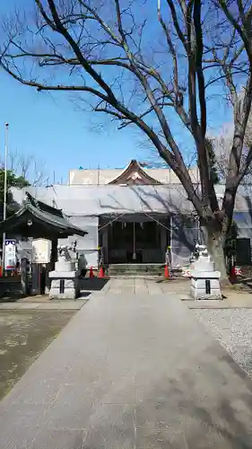戸部杉山神社の本殿・本堂