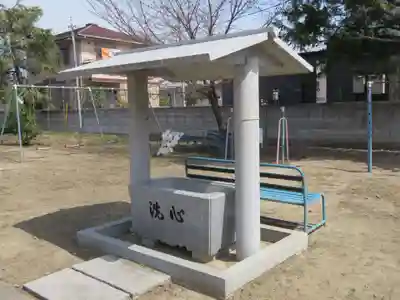 比枝神社の手水舎