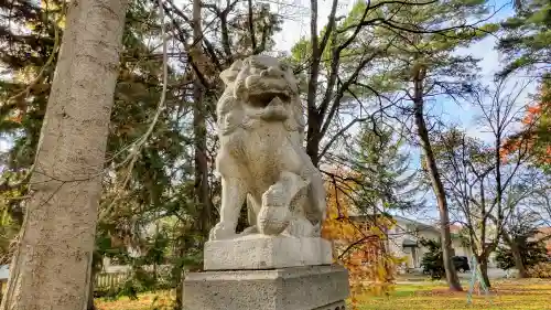 東川神社の狛犬