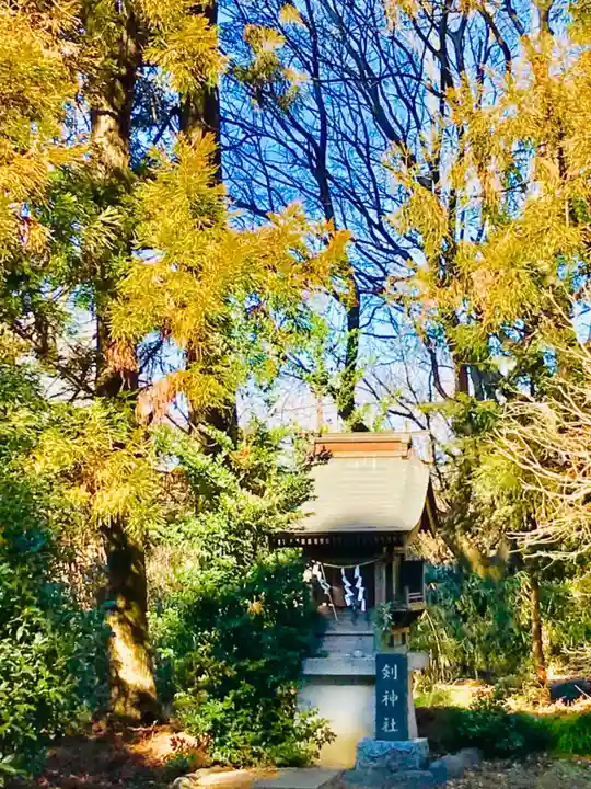 岡見八坂神社の末社・摂社