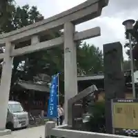 下谷神社の鳥居