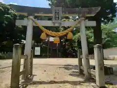 白山神社の鳥居