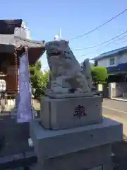 長門鎮守八幡神社の狛犬