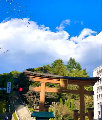 宇都宮二荒山神社の鳥居