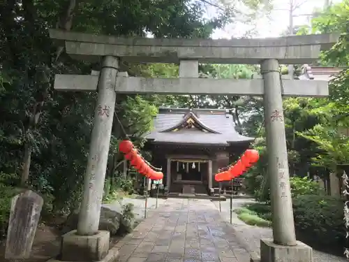 出雲大社相模分祠の鳥居