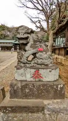 畑子安神社の狛犬